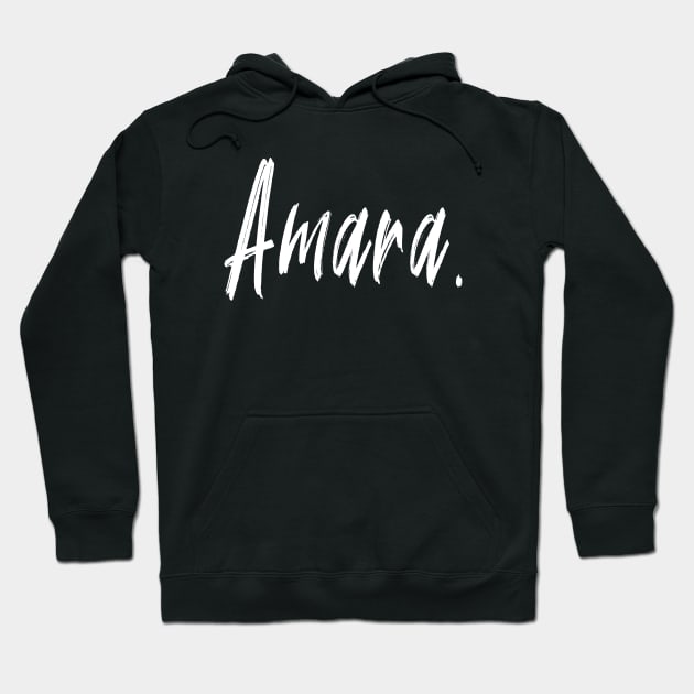 NAME GIRL AMARA Hoodie by CanCreate